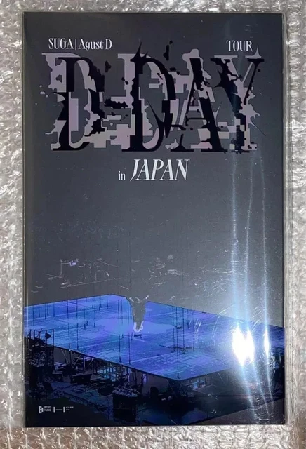 SUGA AGUST D TOUR D-DAY in JAPAN 2-Blu-ray Limited Edition BTS EUR