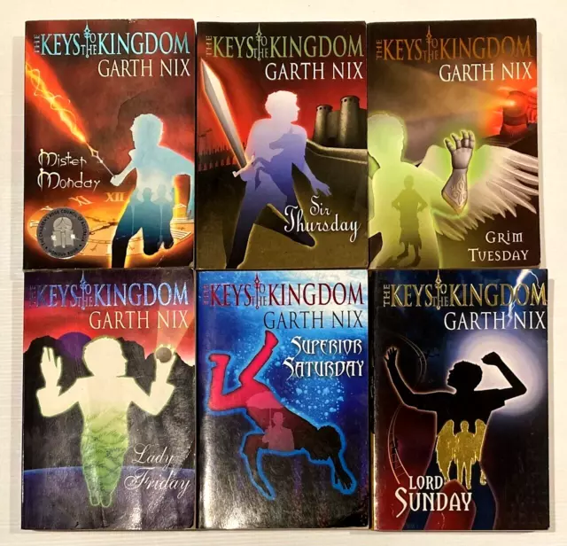 The Keys To The Kingdom x 6 Bundle Books 1 2 4 5 6 7 Garth Nix  (Paperback 2003)