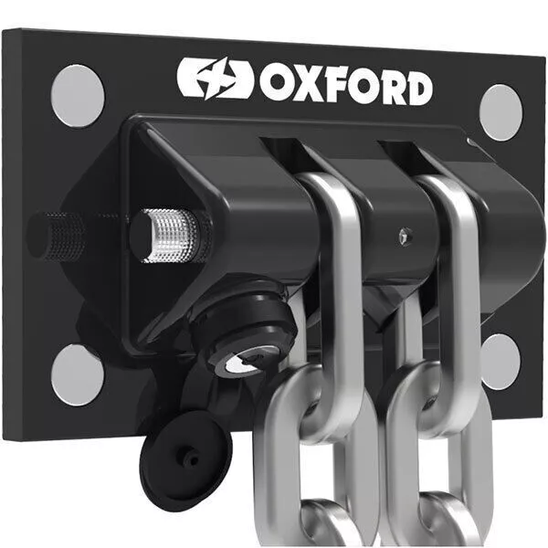 Oxford Docking Station Motorcycle Motorbike Ground Wall Chain Anchor