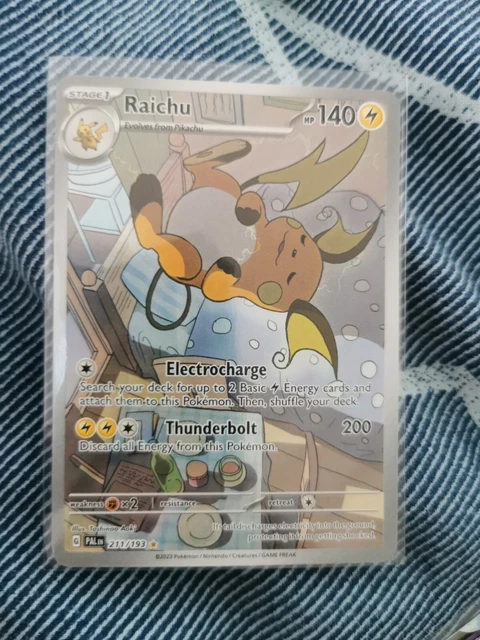 Pokémon TCG Raichu Scarlet & Violet - Paldea Evolved 211/193 Holo...