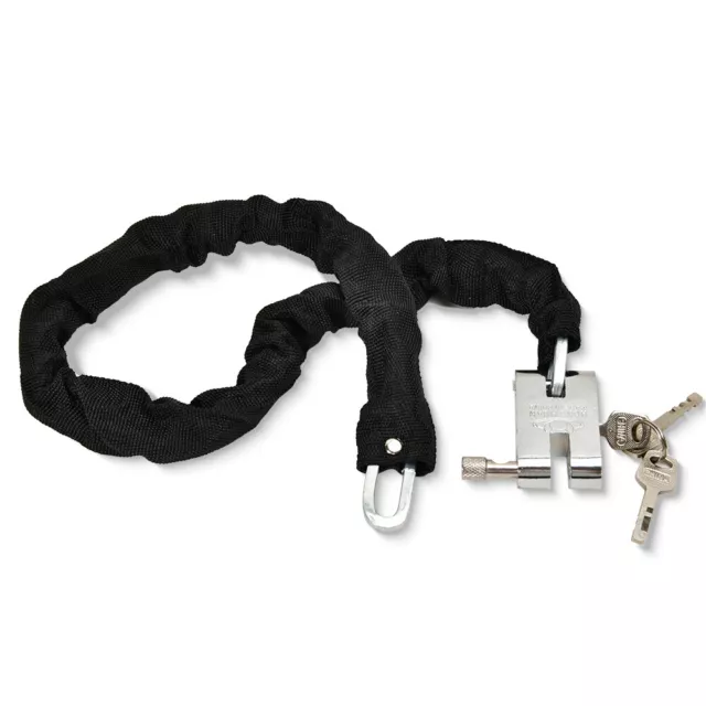 32" Heavy Duty Motorcycle Bicycle Bike Chain Lock w/ Keys High Security 3