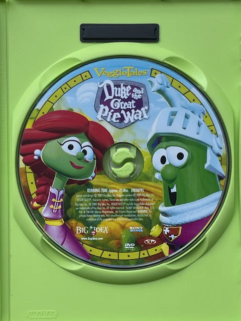 VEGGIETALES - DUKE and the Great Pie War (DVD, 2005) $4.95 - PicClick CA