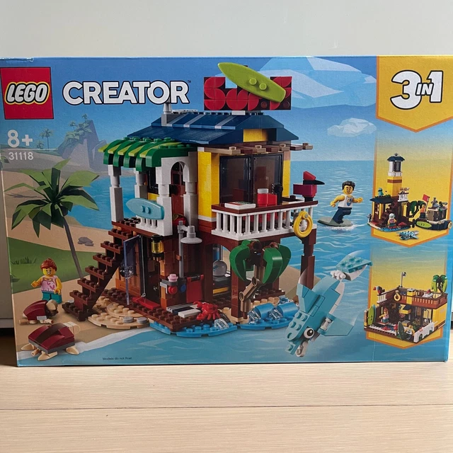 LEGO CREATOR: Surfer Beach House (31118), Brand new, No Package