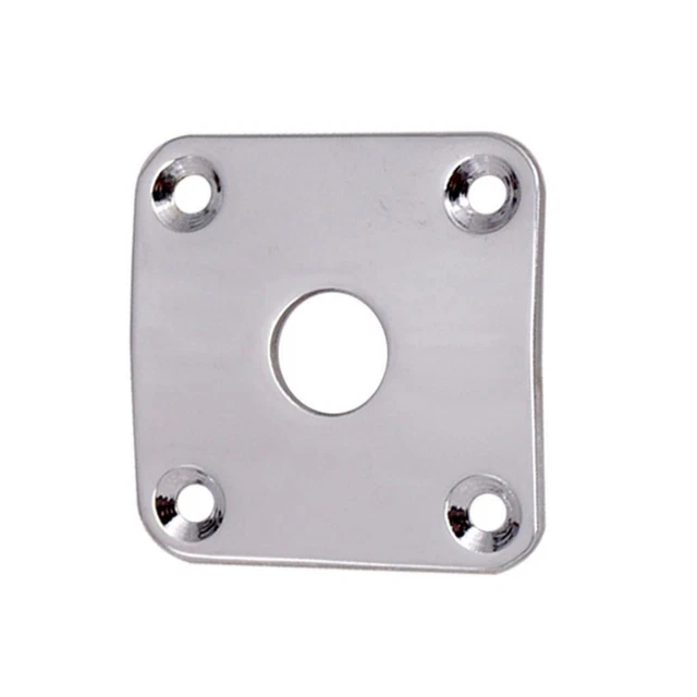 2x copertura quadrata con piastra di base curva in metallo per chitarra