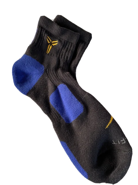 Nike Elite Kobe Socks Sz 8-12 Bill/Purlple Quarter Hi Nike Elite Kobe Socks Sz 8-12 Bill/Purlple Quarter Hi