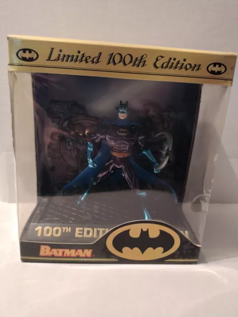 Dark Knight Batman action figure (1996, Kenner) 100th Edition DC Comics in box