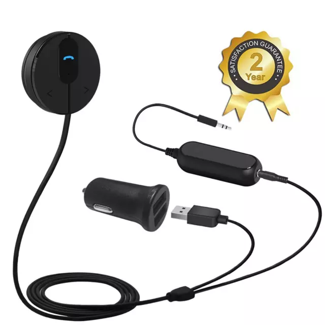 Besign BK01 Bluetooth 4.1 Car Kit Hands-Free Wireless Talking & Music Streaming