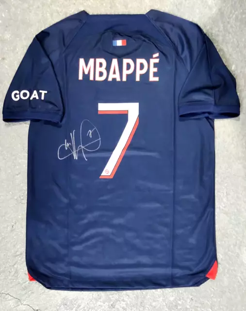 Kylian Mbappe Signed Jersey 2023/24 Season