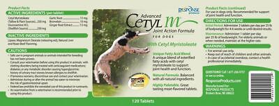 Advanced Cetyl M Joint Action 360 Count Canine Dogs Comfort Mobility in Joints 2