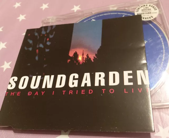 soundgarden cd single The Day I tried to Live 1994
