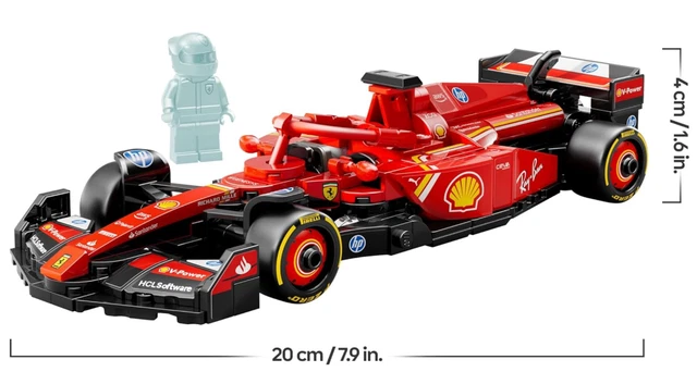 LEGO SPEED CHAMPIONS Ferrari SF-24 F1 Race Car Toy For Kids £32.94 ...