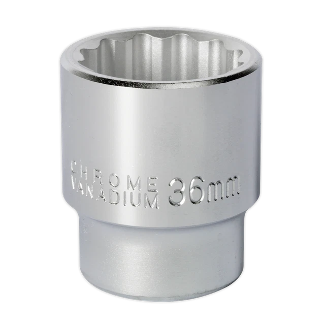 Walldrive Prise 36mm 1.9cmSq Lecteur S34/36 Sealey Neuf
