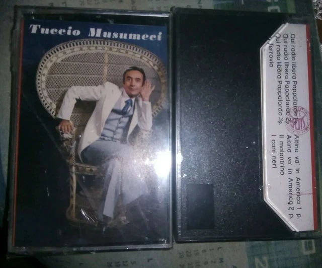Cassette Stereo 8 – Tuccio Musumeci & Pippo Pattavina – Vintage – Neuve