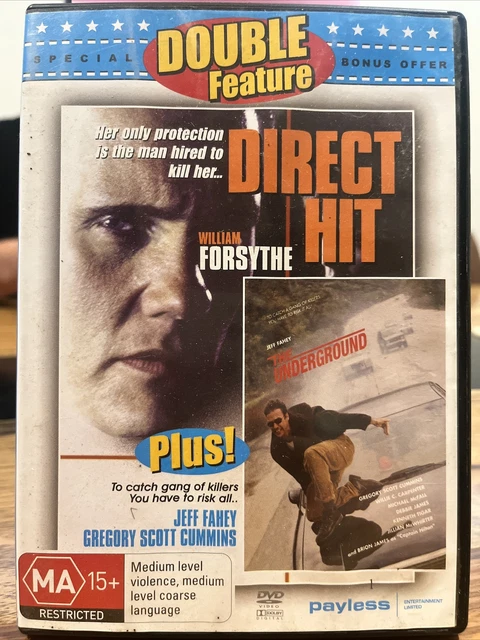NEW Direct Hit / The Underground (DVD) - Action Drama Movie Films - REGION All