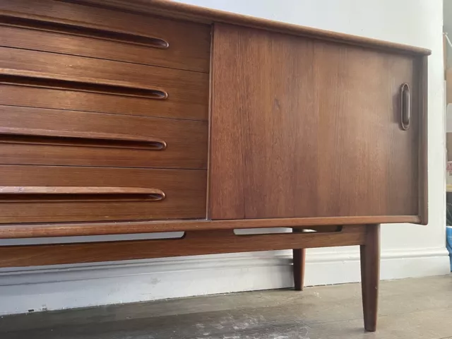 Nils Jonsson Mid Century Swedish TROEDS Teak Sideboard Vtg 1970s MCM Heals