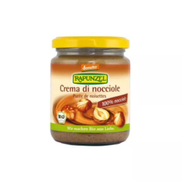 Rapunzel Crema Di Nocciole Senza Zuccheri Aggiunti 250 G