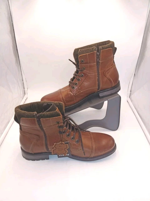 FIRETRAP FERNANDO CANVAS Boots Foldable Top White Men s Size UK 8 35.00 PicClick UK