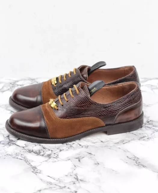 Russell & Bromley Fauve Marron Abercrombie Mocassins Cuir, Pointure Eu 36 /UK 3