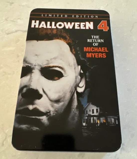 Halloween 4: The Return of Michael Myers Limited Edition Tin NO DVD Collectible