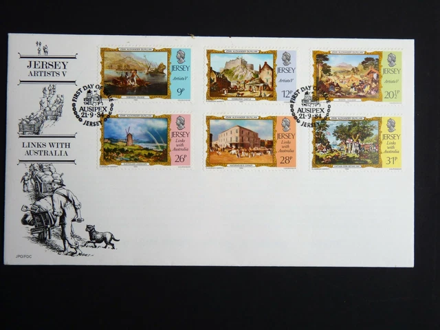 Jersey First Day Covers ~ 1973 - 1988 ~ most £1.25 ~ from my collection