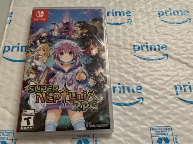 Super Neptunia RPG (Nintendo Switch, 2019) brand new sealed