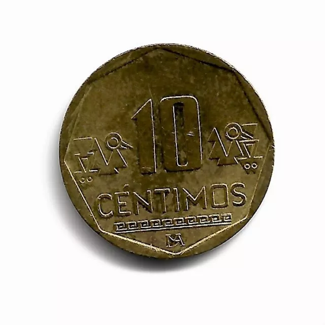 World Coins - Peru 10 Centimos 2015 Coin KM# 305.4