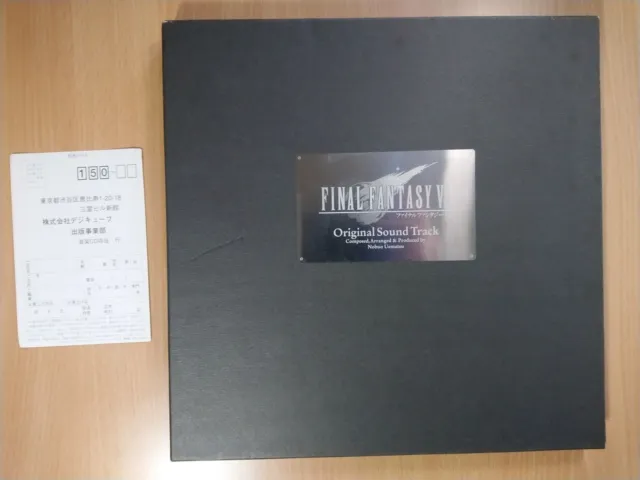 CD Final Fantasy VII (7) Original Soundtrack (Limited Edition) GAME MUSIC ALBUM