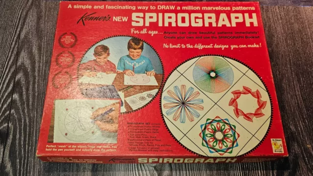 Vintage Kenner's New Spirograph Drawing Set No.401 - 1967