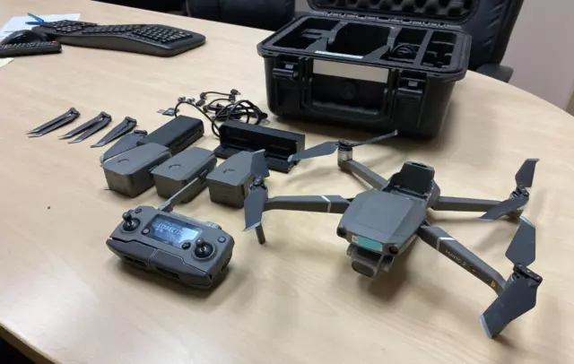 DJI Mavic 2 Pro Drone for Parts - With Working Controller / Batteries + Extras!