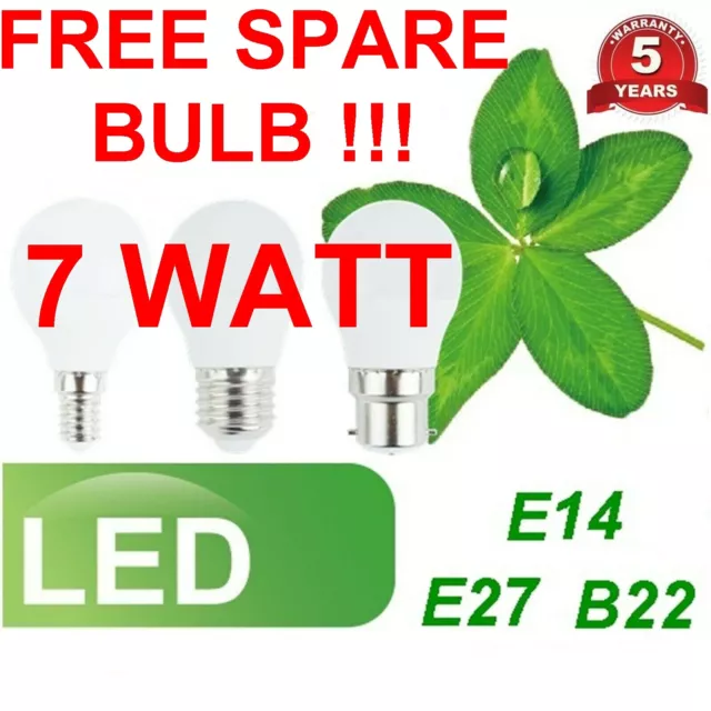 LED Glühbirnen 7W 12W SES BC ES GLS E14 E27 B22 GU10 Golfball Globe Kerzenlichter 2