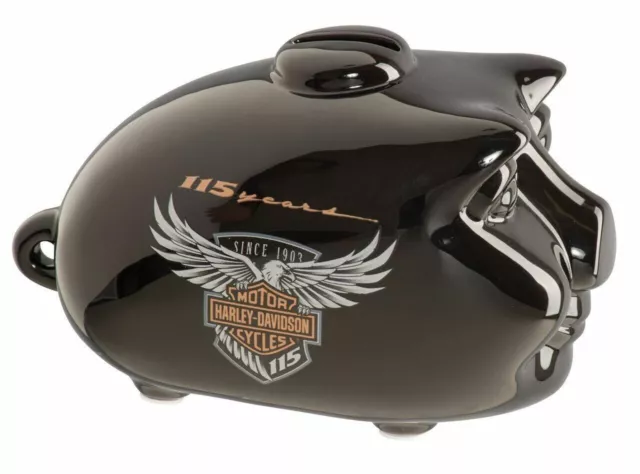 Harley-Davidson 115th anniversary Mini Hog Bank HDX-99100 Brand New In Box