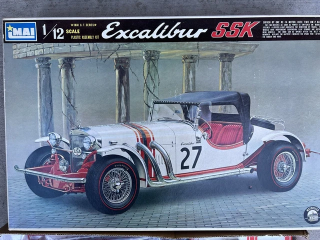 IMAI VINTAGE EXCALIBUR SSK GT Series Model Kit Motorized 1/12 $99.00