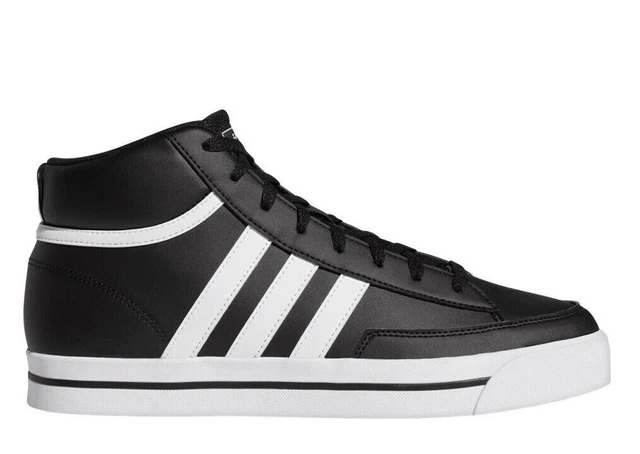 Scarpe Da Ginnastica Adidas Uomo Stivaletto Alta Retrovulc Mid Nero Bianco