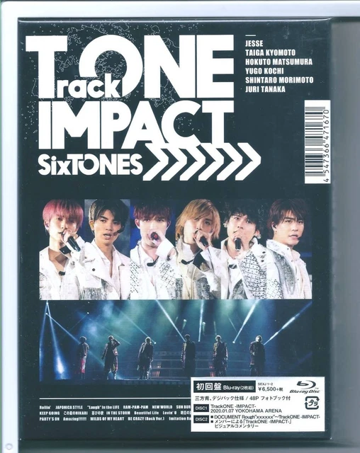 SIXTONES TRACKONE-IMPACT PRESS Edition 2CD EUR 88,25 - PicClick ES