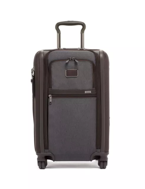 Tumi Alpha International Dual Access 4 Wheeled Carry-On 117171-1009 Anthracite