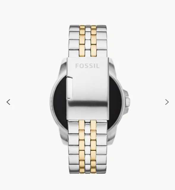 FOSSIL GEN 5E Smartwatch Two-Tone Stainless Steel 44MM MENS BRAND NEW ...