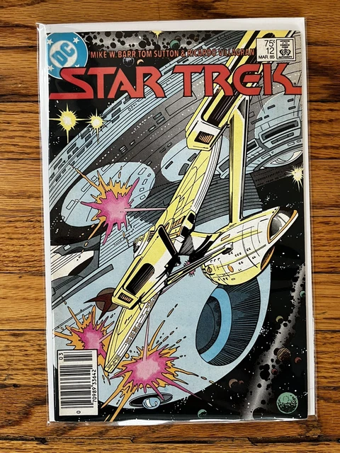 DC Comics Star Trek Vol. 3: 6 11 12 VF+ Newsstand Edition (DC Comics, 1984) 3