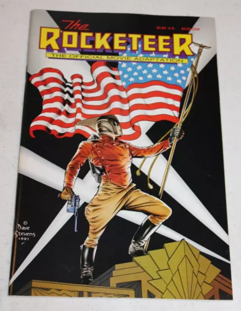 Rocketeer The Official Movie Adaptation 1991 Comic Newsstand Variant UNREAD NM-