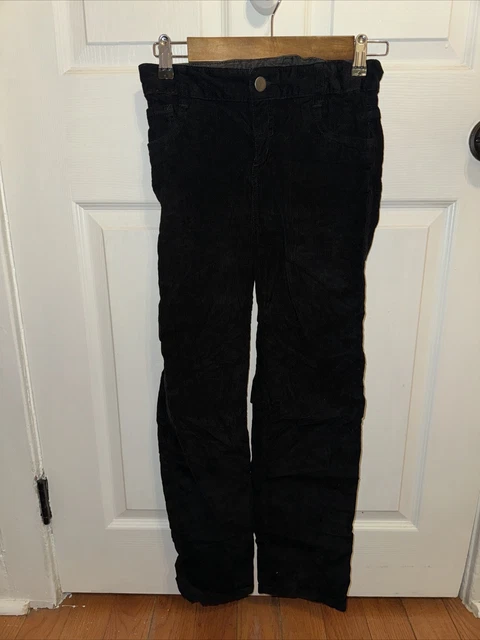 HANNA ANDERSSON BOYS Black Corduroy Pants 150 Size 12 $14.99 - PicClick