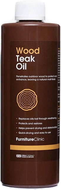 Huile De Protection Pour Teck Et Bois Exotiques  - Entretien Mobilier Extérieur