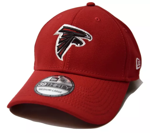 Atlanta Falcons New Era 39THIRTY Primary NFL Logo Red Football Hat