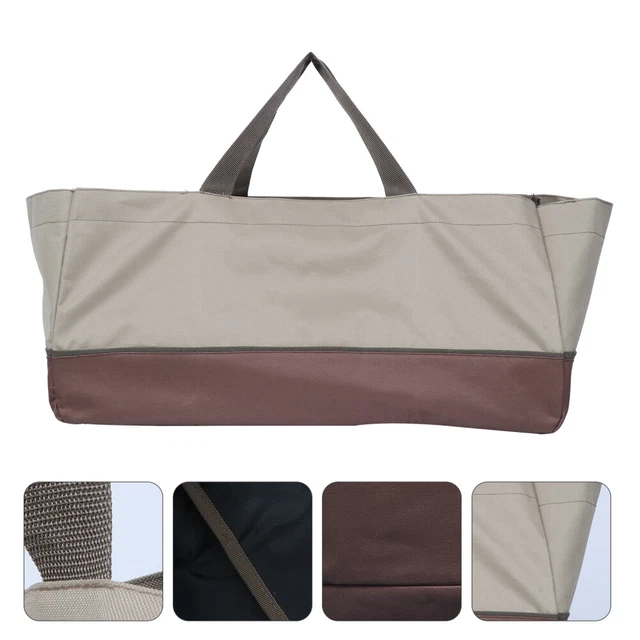 1 pieza Log Carrier Oxford tela soporte de leña madera muerta bolsa de almacenamiento para