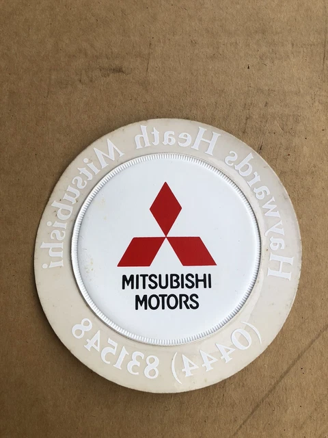 Mitsubishi Tax Licence Disk Holder Haywards Heath Nos Lancer Evo Colt Shogun
