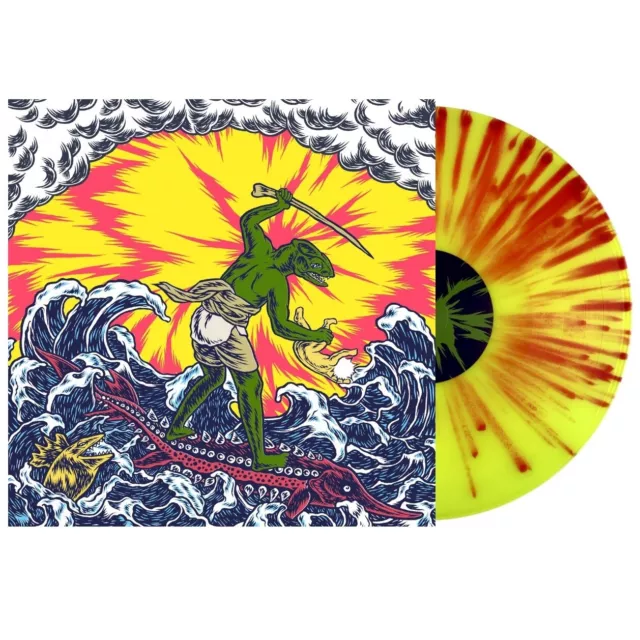 King Gizzard & The Lizard Wizard - Teenage Gizzard LP Pink Splttr On Yellow /600