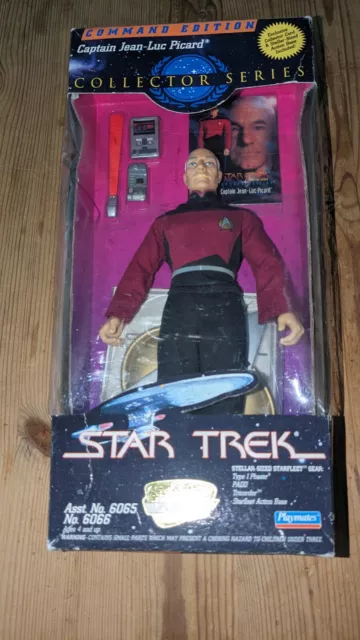 Star Trek Actionfigur Captain Jean-Luc Picard Command Edition Playmates