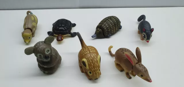 Yowie series Australian animals lot 6 Yowies koala Bilby rat turtle echidna