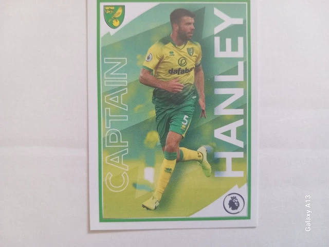 Grant Hanley #459 Norwich City Premier League Panini's Football 2020