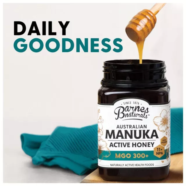 Barnes Naturals Australian Manuka Honey 1kg MGO 550+ Health & Beauty 3