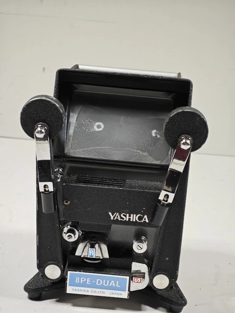 YASHICA 8PE-DUAL EDITOR Trasforma Su ,Usato,Vintage Film Gear