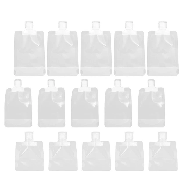 24 pz borsa da imballaggio organizer gioielli borse trasparenti per toilette borsa da viaggio